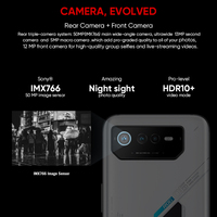 Globalny ROM ASUS ROG telefon 6 wielojęzyczny Snapdragon 8 + Gen 1 6000mAh bateria 165Hz AMOLED ROG 6 5G telefon gry Google Play Store 5